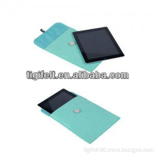 Protection Felt Green Tablet PC Case Size 22*17cm